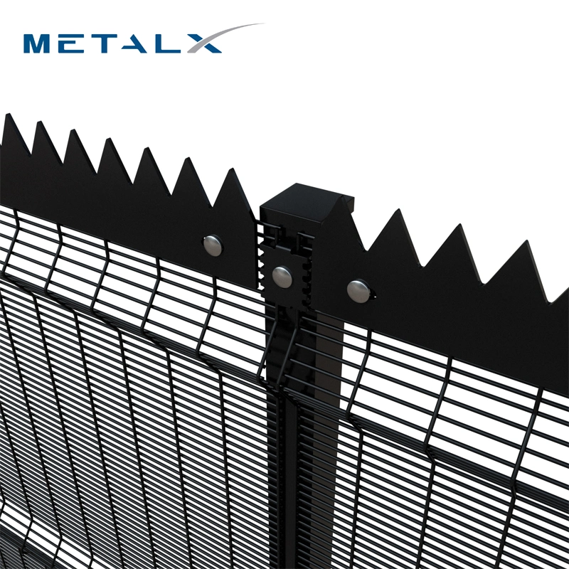 Hot Selling Wall Spikes Iron/Steel Metal High Security/Safety Anti Climb 358 Perimeter Welded Metal Wire/V Mesh Fencing for South Africa