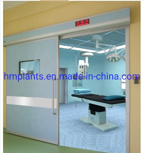 Anti-Noise Air-Tight Automatic Sliding Door with Powder Coated