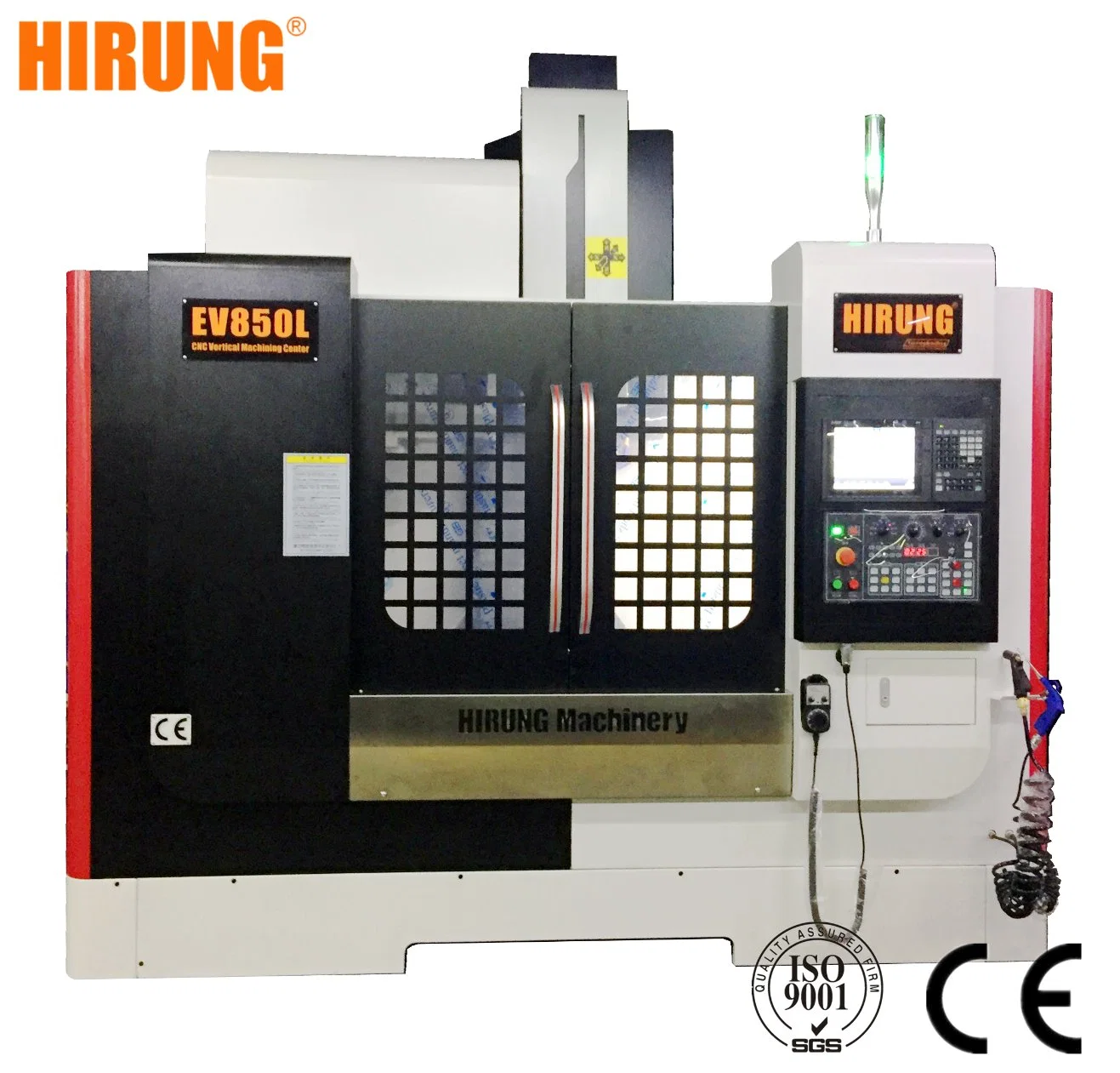 fresadora CNC Controle Fanuc para metais EV850L