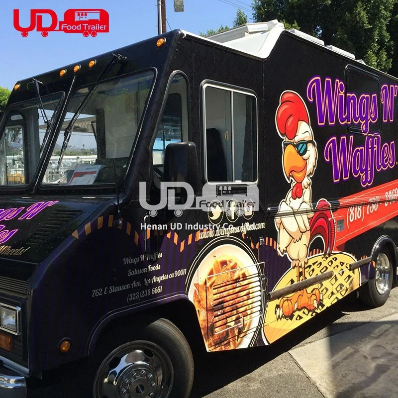 UD Good Design Mobile Hot Dog Cart Taco Mexican Fast-Food Truck