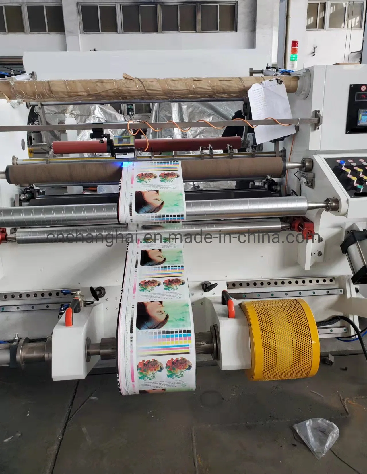 Donghai Brand Lfq-a High Speed Film and Paper Slitting Rewinding Machine 400m/Min