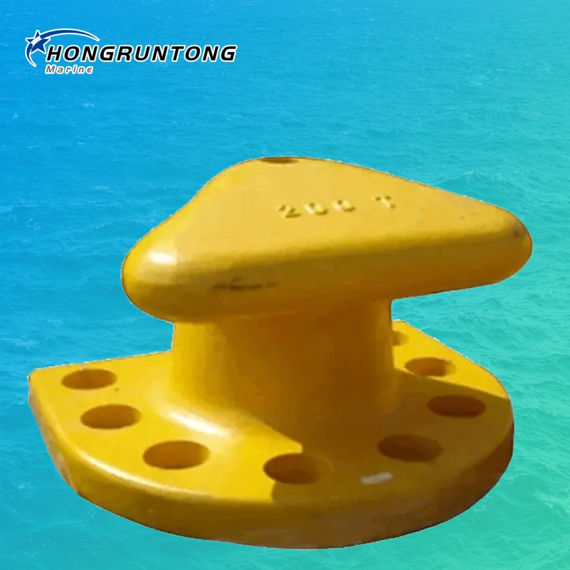 Factory Discount Price Vessel Yellow Steel Tee Bollard Trelleborg Installation Manual Catalogue