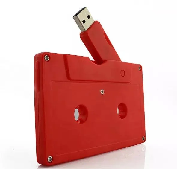 مصنع التوت بالجملة شريط قرص فلاش USB 2.0 البلاستيك ذاكرة USB سعة 4 جيجابايت للموسيقى مع شعار مخصص