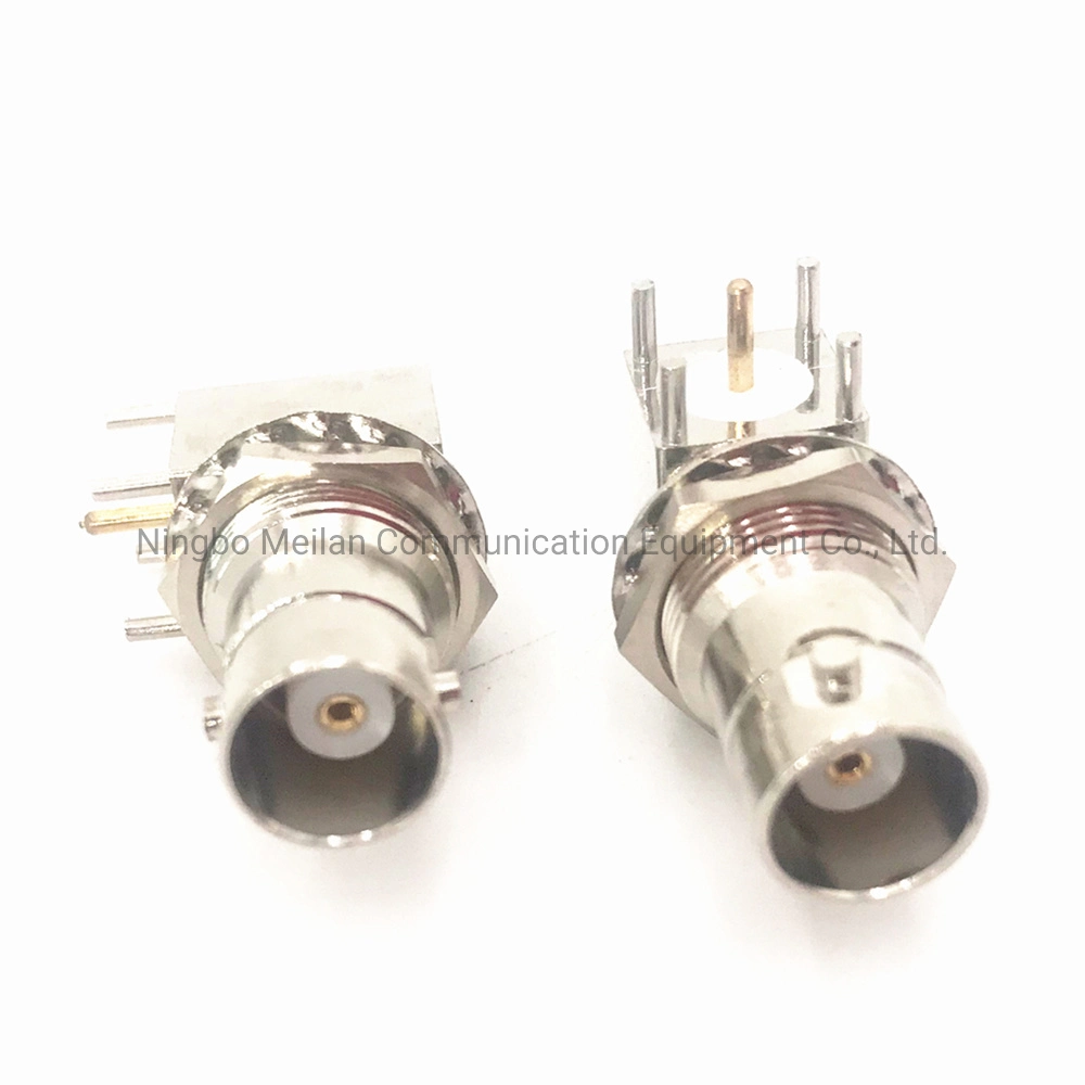 BNC-Kwe 90 Degrees Copper Female Waterproof BNC Connector