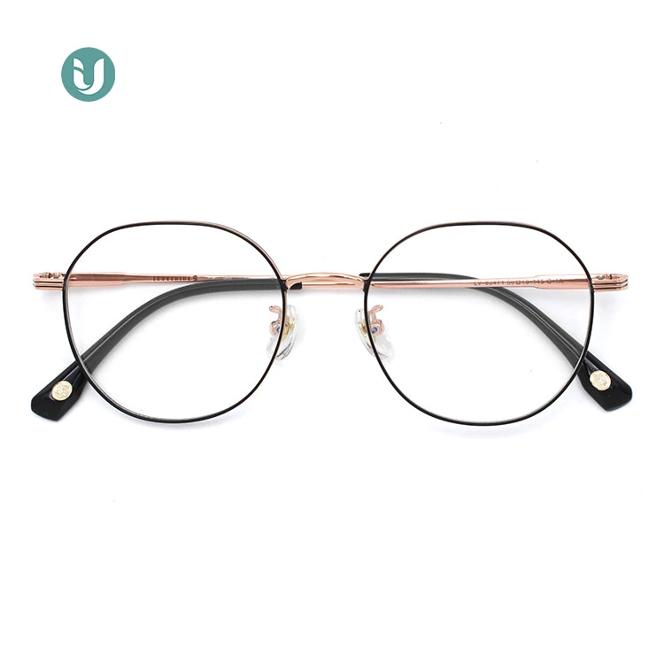 Wholesale Retro Eyeglasses Frames Metal Optical Glasses Frame