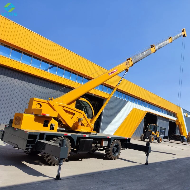 High quality/High cost performance  Construction Equipment 4 Wheel off Road Crane Truck Crane with Good Price