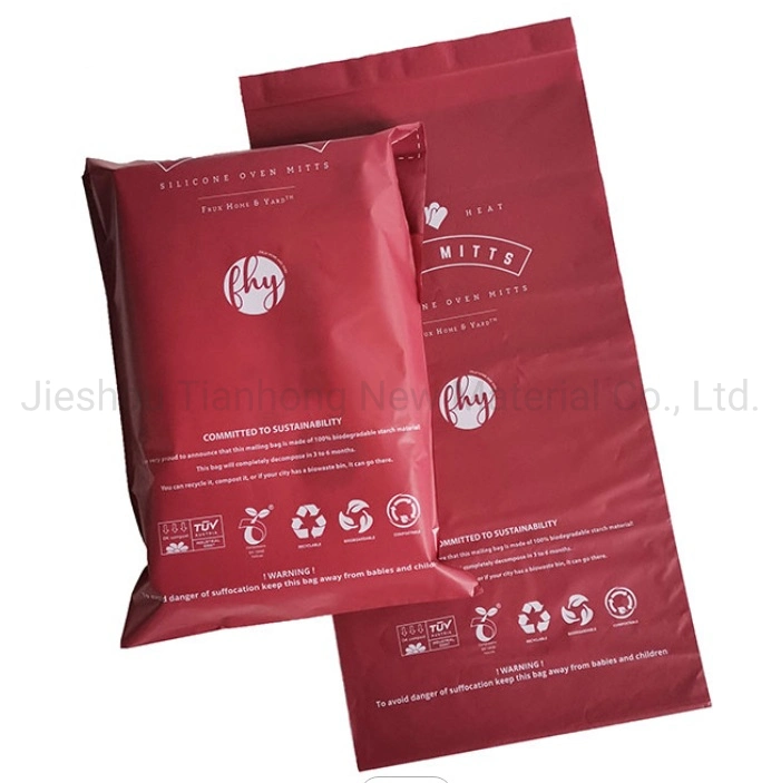 OEM Recycled Courier Mailing Bag Biodegradable Packing Bag Compostable Mailer Shipping Bags