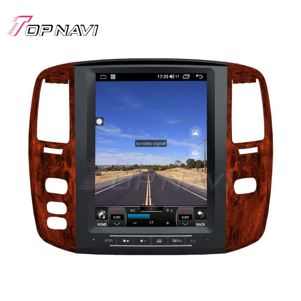 Écran vertical navigation GPS voiture pour Lexus Lx470 2002 2003 2004 2005 2006 2007 Auto Tesla style radio stéréo multimédia Lecteur