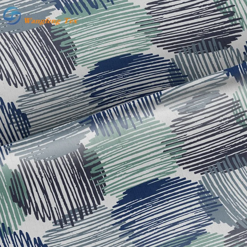 Sofa Curtain Cushion Print Textile Fabric Wholesale/Supplier Custom Geometric Shoes Underwear Toy Wedding Tent Military Waterproof Woven