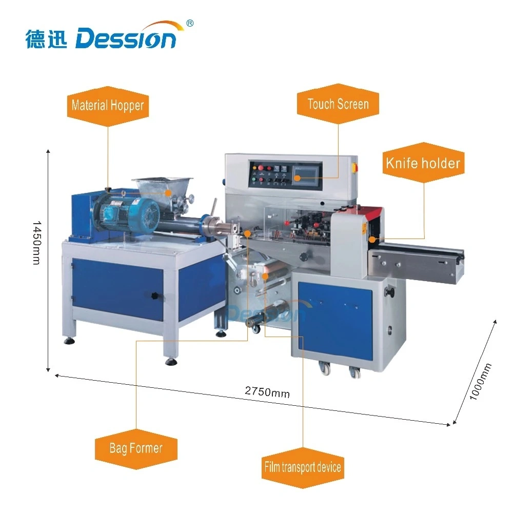 Contactor rotativo Plasticina Plasticina máquina de embalagem