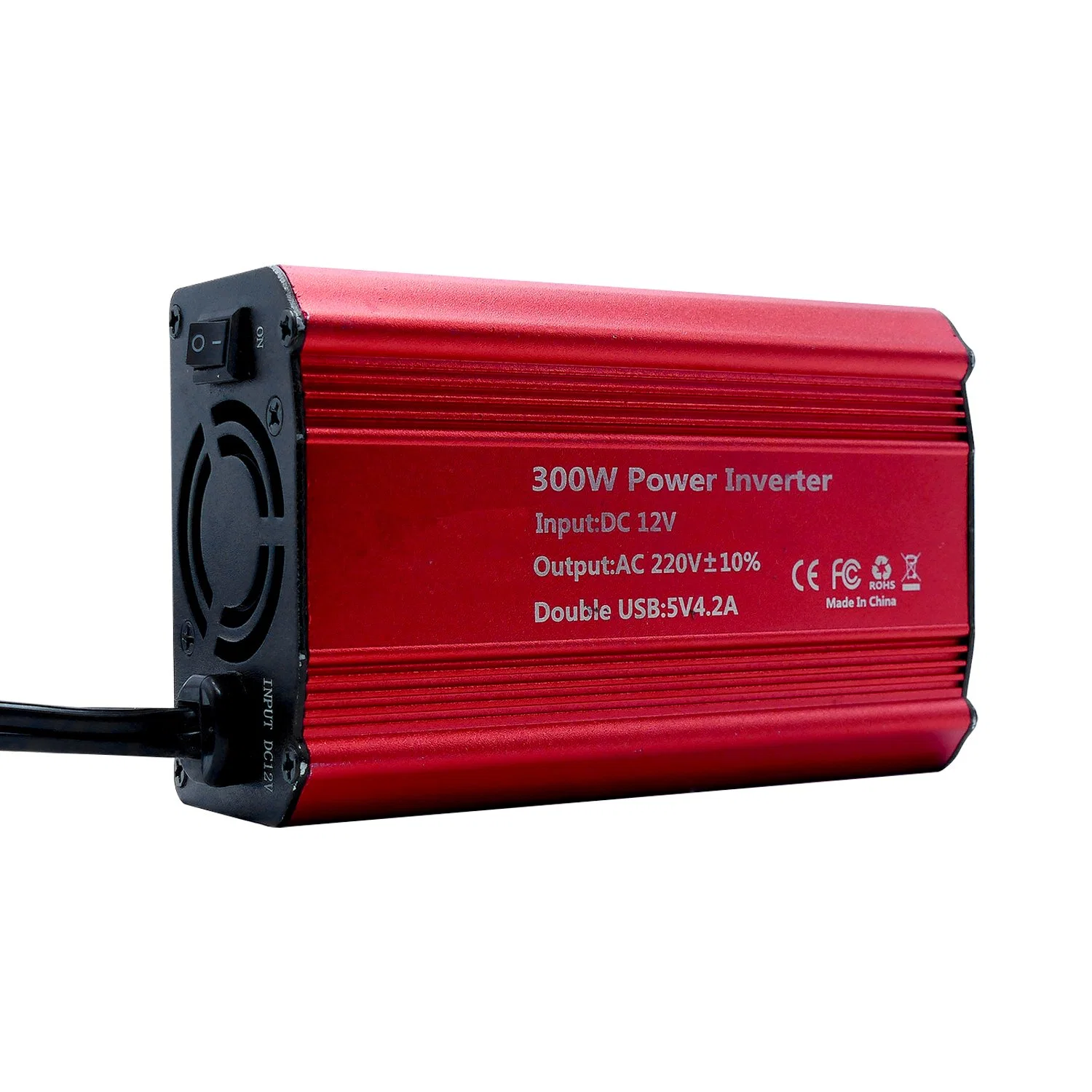 300W 0.4kg Modified Sine Wave Portable Mini Inverter for Car Home