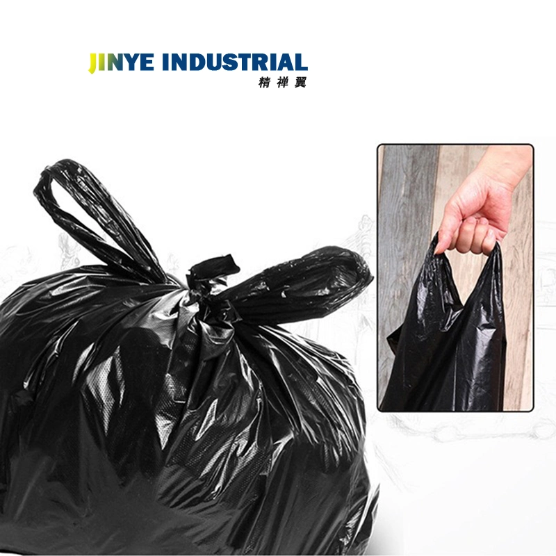 Factory Vest Handle Garbage Bag Roll Star Seal Bottom T-Shirt Trash Bag