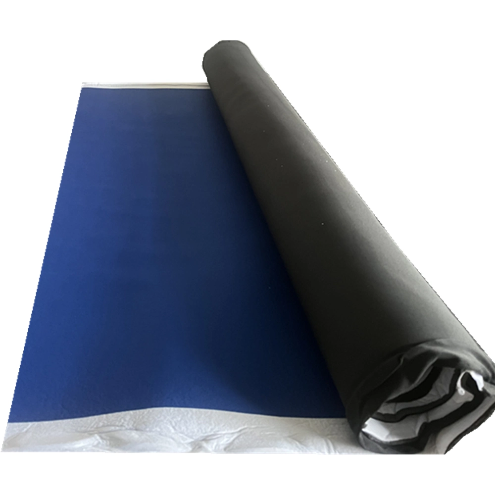 3 Layer Fabric 1mm 3mm 5mm Laminated Elastic Hook Loop Long Hook Neoprene Fabric for Sports Protective