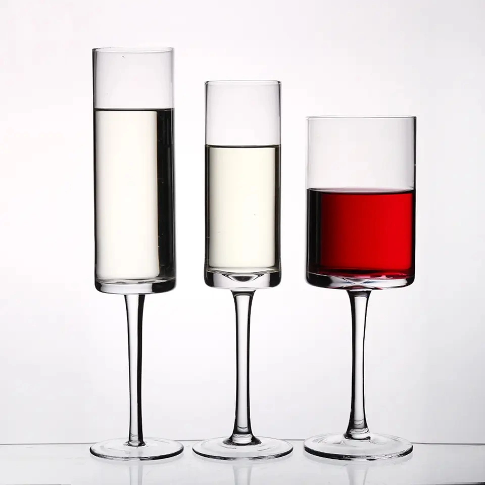 180ml 320ml 450ml Lead Free Crystal Wine Glasses Drinkware Champagne Glass Cup Goblets