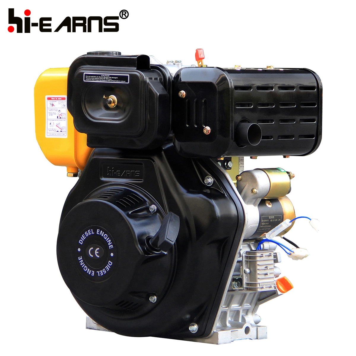 Diesel Engine with Camshaft and Oil Bath Air Filter (HR188FASE)