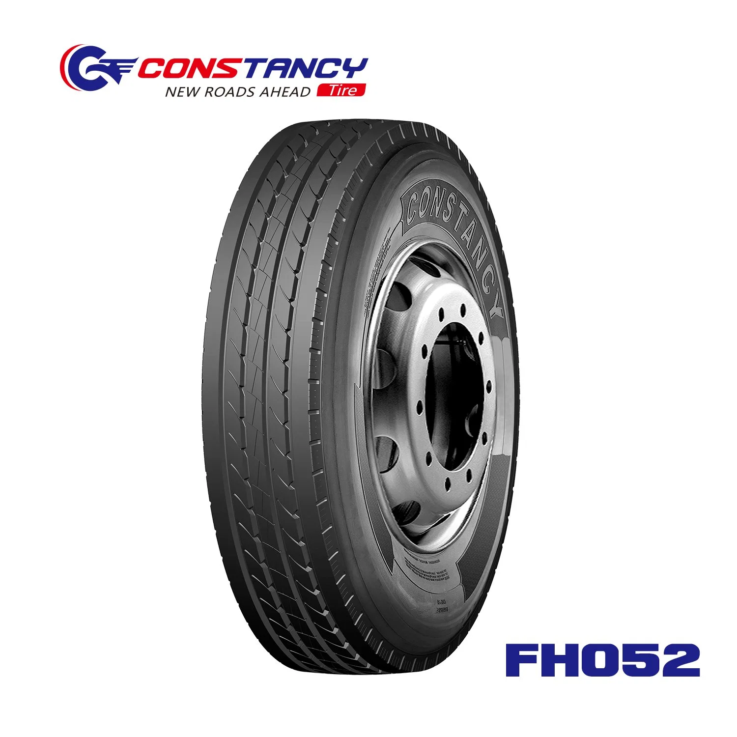 Constancy Truck Bus Tyre, TBR, Light Truck, Steer and Trailer Tyre Fh052 (12R22.5)