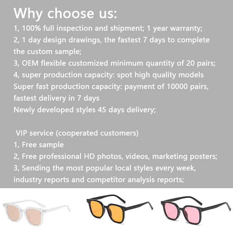 Wholesale/Supplier Factory Fashionable High quality/High cost performance  Sun Shades UV400 Brand Designer Gradient Lenses Man and Woman Frame Sunglasses