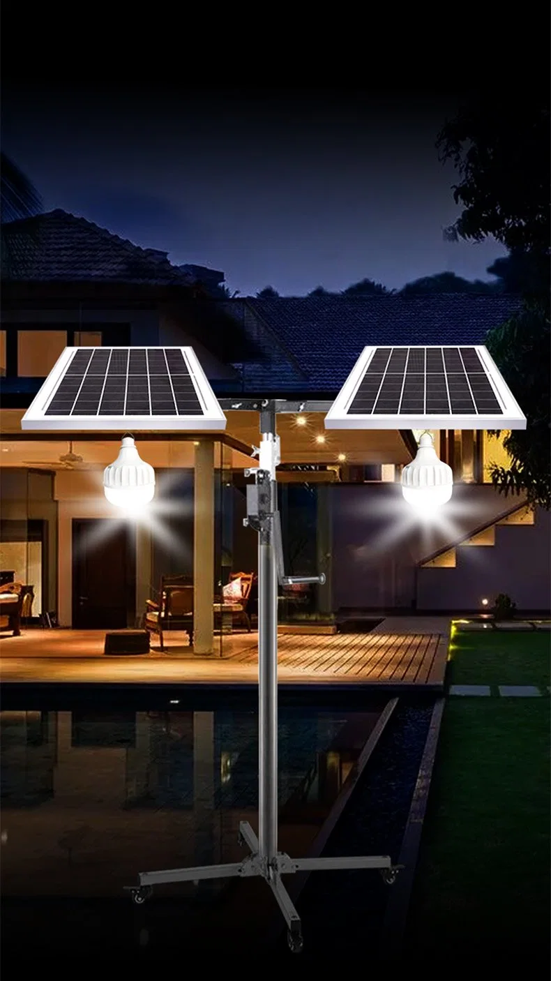 Camping Mosquito Prevention Multi-Function Easy to Carry Solar Stand Bulb Light