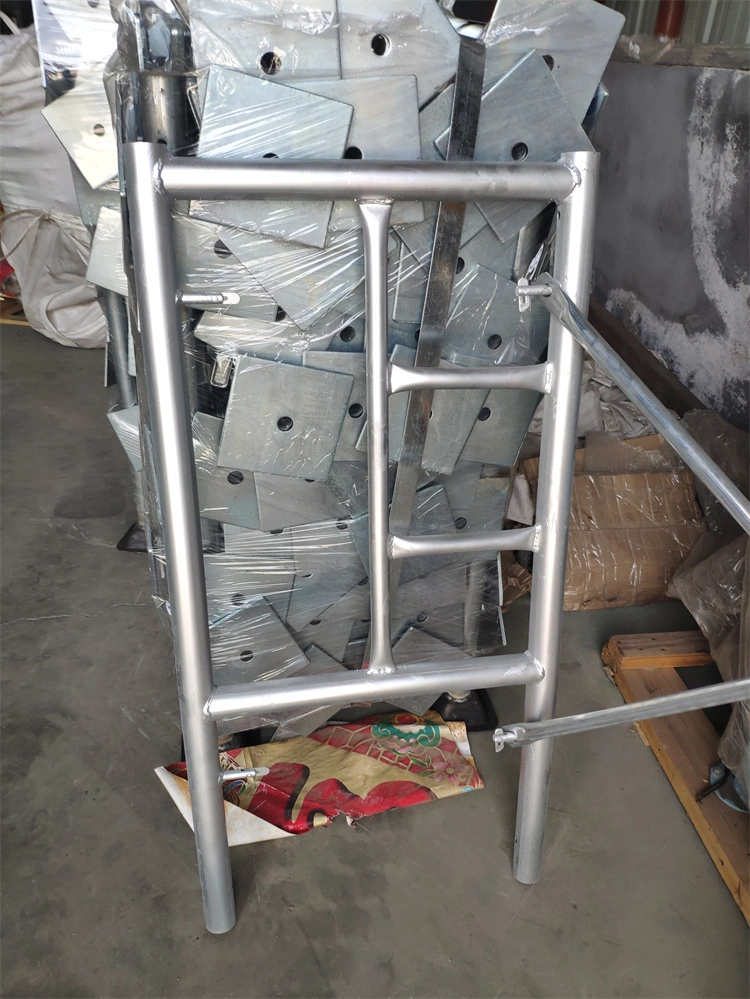 Pre Galvanized Mobile Foldable H Type Steel Frame Galvanized Portable H Frame Scaffolding Platform