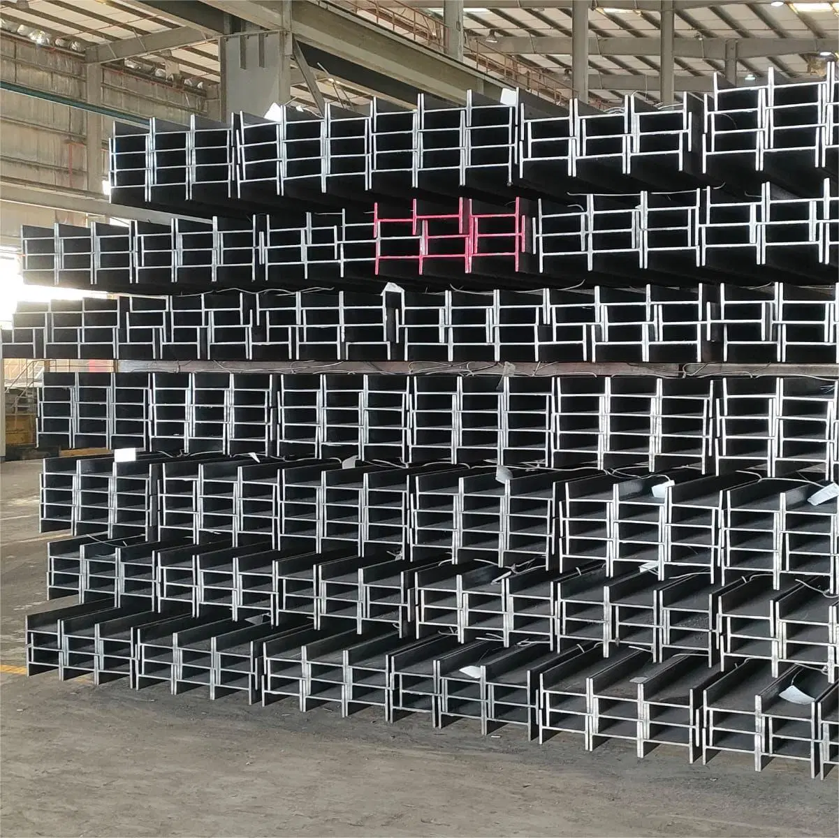 Standard UC S355 S275 Mild Steel Construction Building Material/ V Columns/ Universal H Beam/ I Beam Basic Customize Upn C Channel H Section Steel Profile