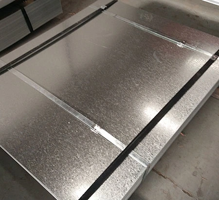 0.15-1.0mm Bright Galvanized Gi Plain Steel Sheet Price