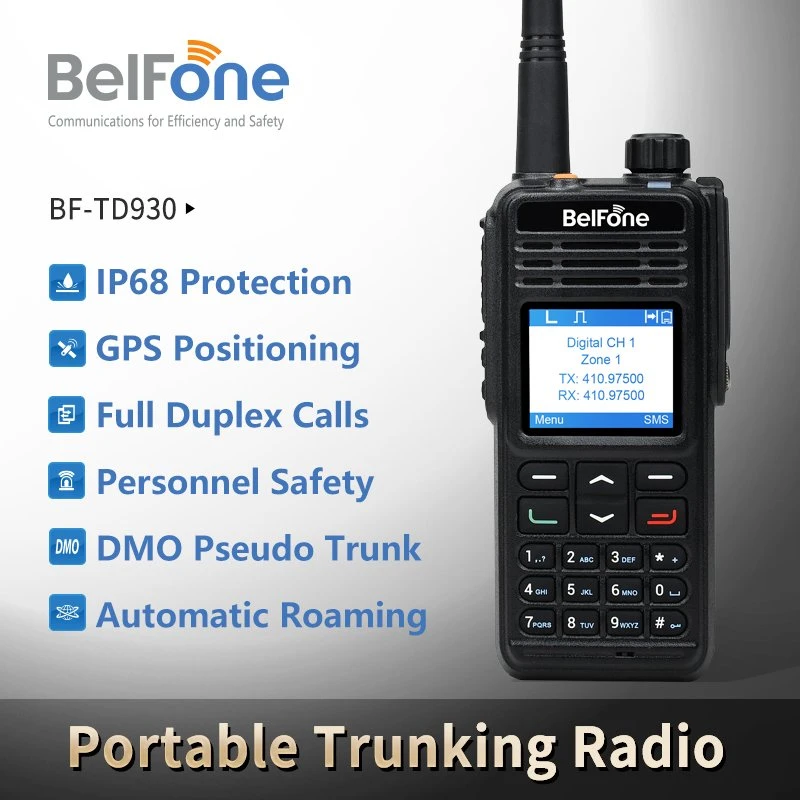 Best Selling IP68 Two-Way Radio Long Distance 15km Walkie Talkie