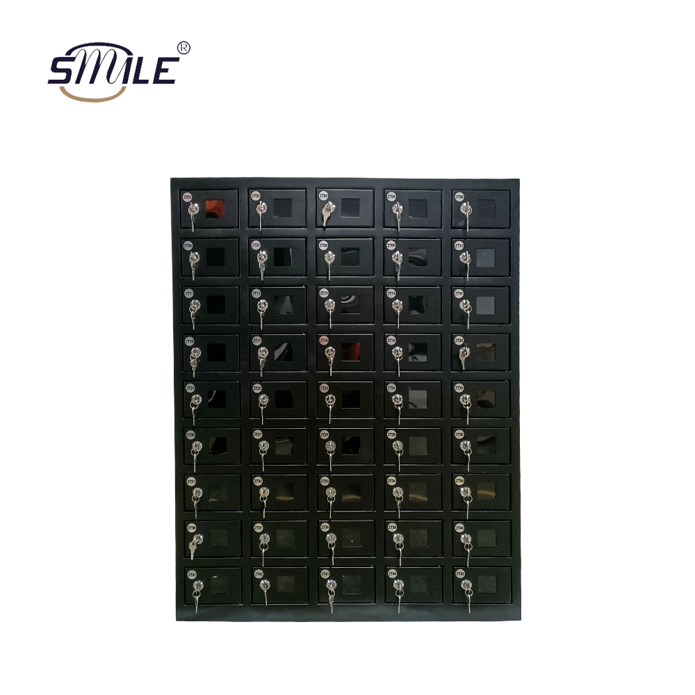 Smile Customizable Explosion-Proof, Moisture-Proof and Waterproof Multi-Door Metal Cell Phone Storage Cabinet