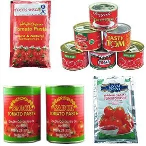 High quality/High cost performance Canned Tomato Paste Sachet Tomato Paste
