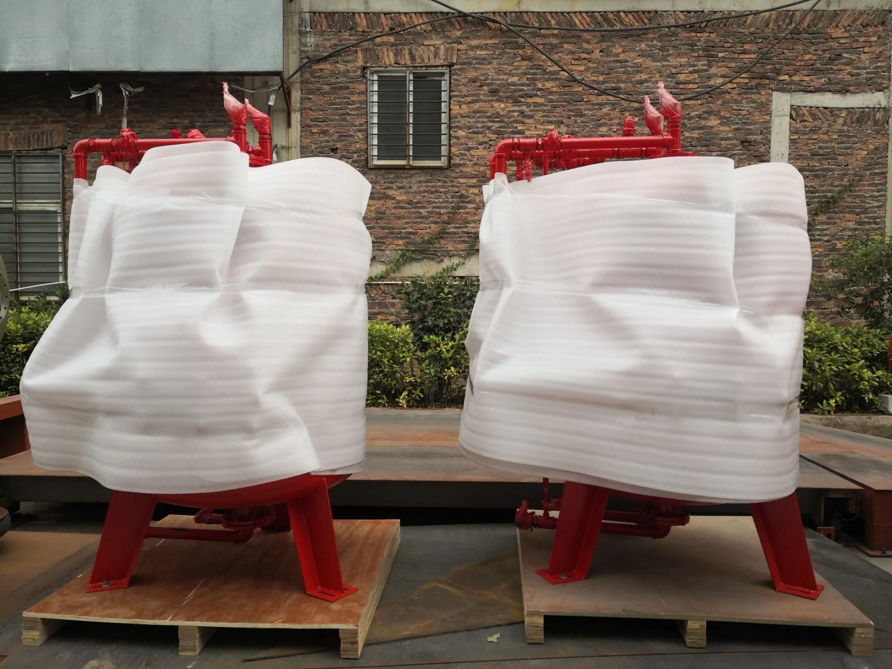 Manufacturer Direct Supply Carbon Steel Pressure Type Automatic Proportional 2000L/2.0m3 Vertical Foam Bladder Tank