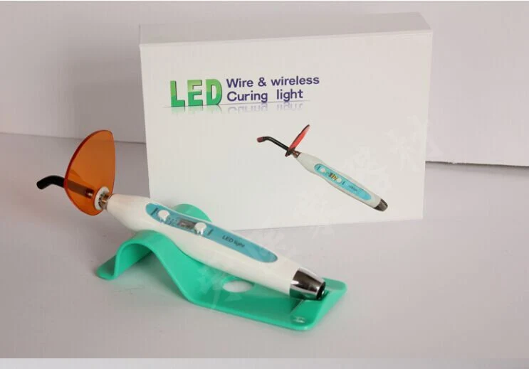 Wireless LED Wrie LED Heilung Heißer Verkauf gebührenpflichtiger geräuschloser Betrieb Wireless &amp; Wire Dental LED-Härtungsleuchte