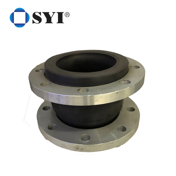 Anti-Vibration Single Sphere Flange Flexible EPDM Rubber Expansion Joint for Pipe Fitting