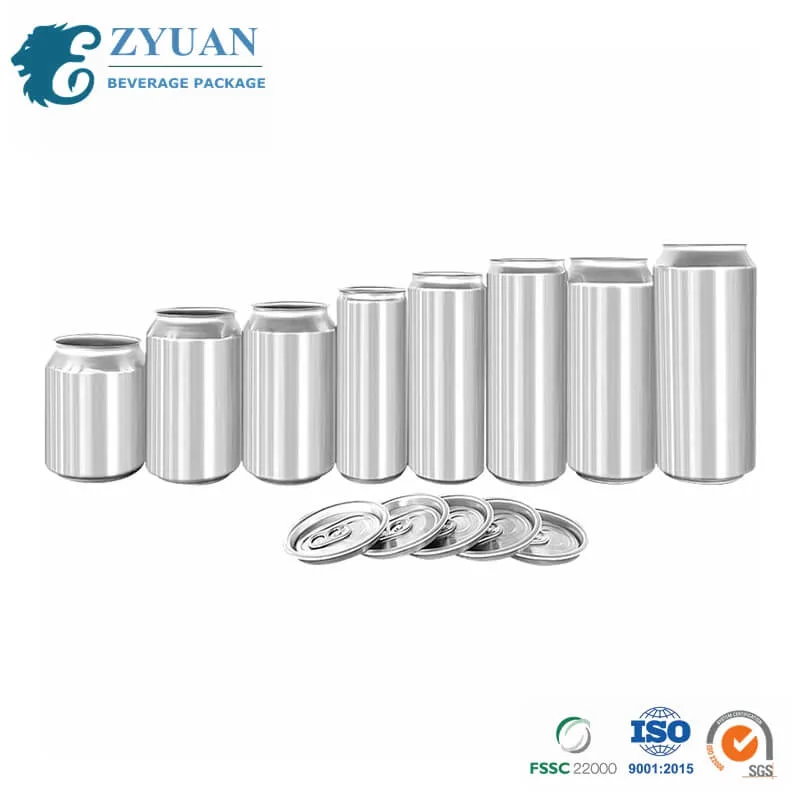 Latas de Aluminio pintura estándar 16oz 473ml