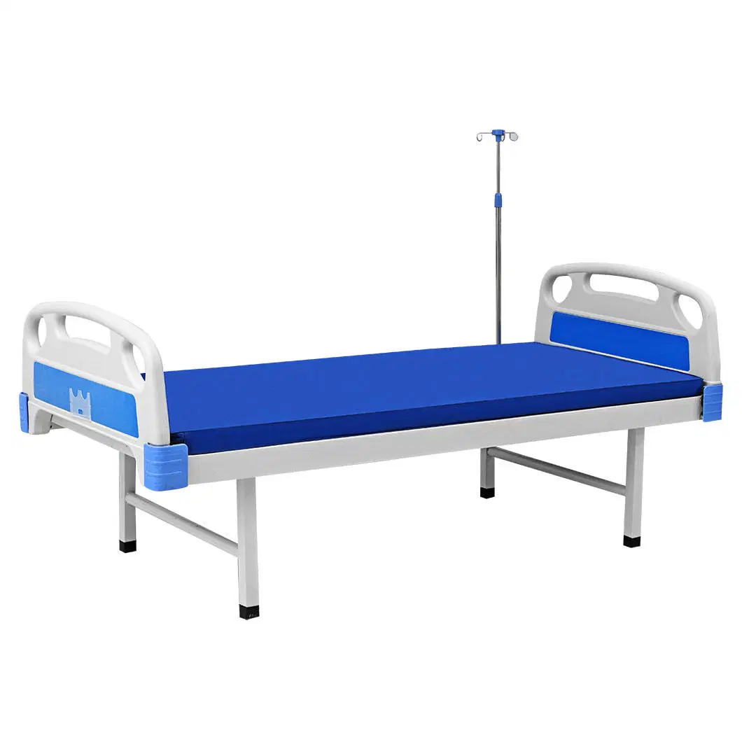 High Quality Cheapest Modern Manual Medical Hospital Flat Patient Nursing Bed