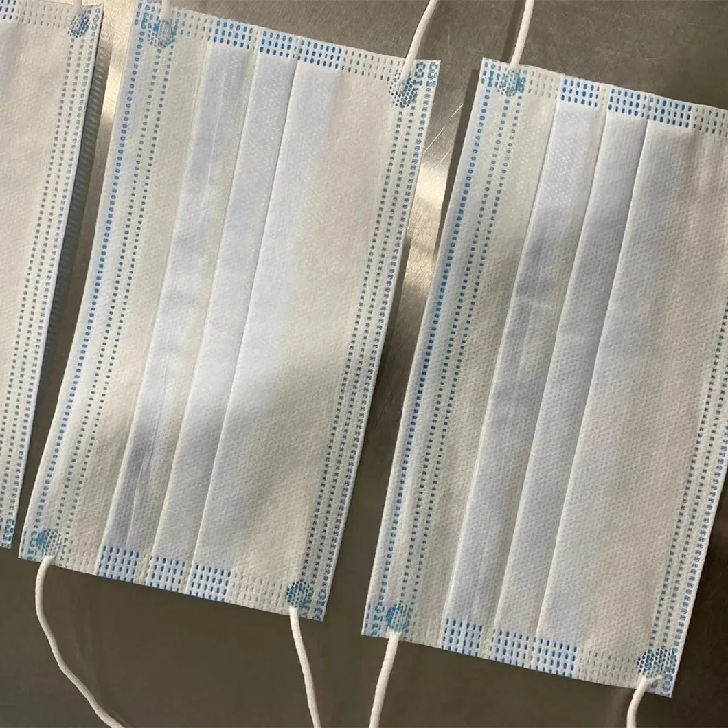 China Medical Supply Nonwoven 3 Ply Disposable Surgical Face Mas