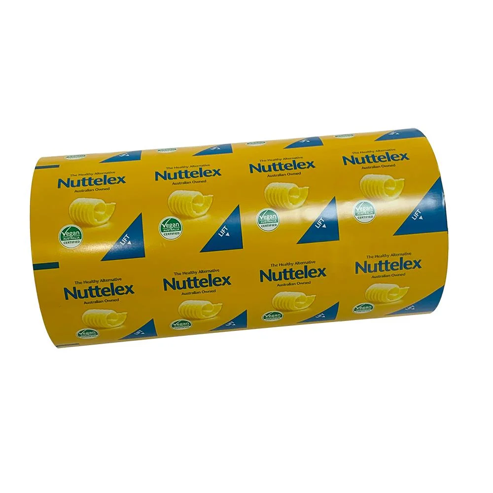 Printed Plastic Composited Aluminum Foil Film Roll Packaging Manufacturers