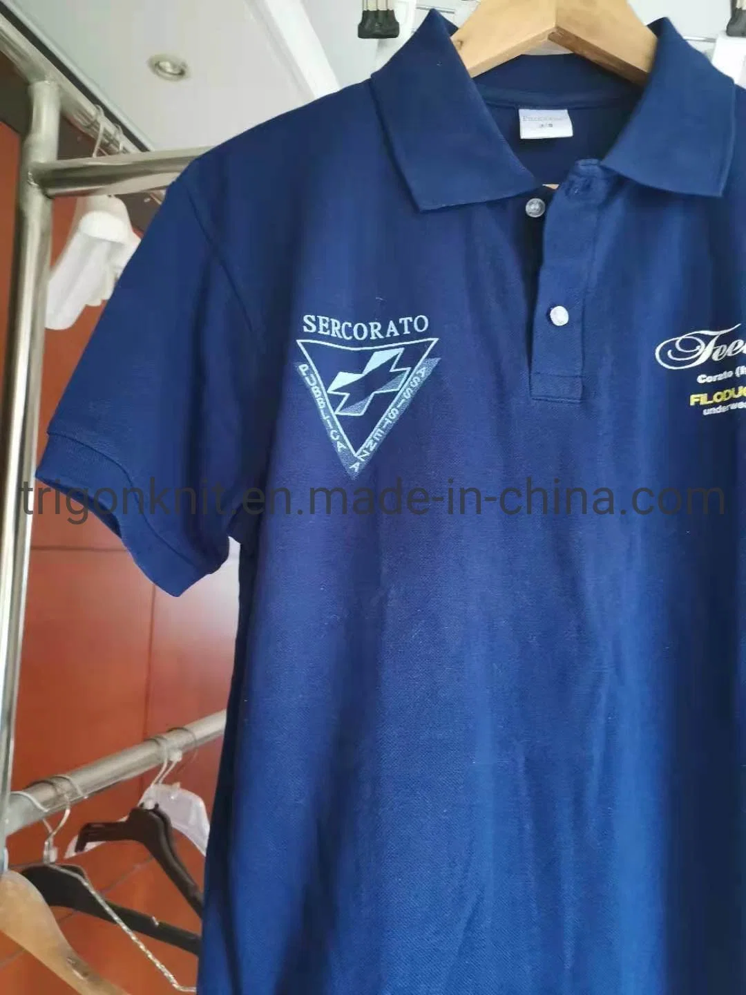 Stock Inventory Handling, Men&prime; S Short Sleeved Polo Shirts