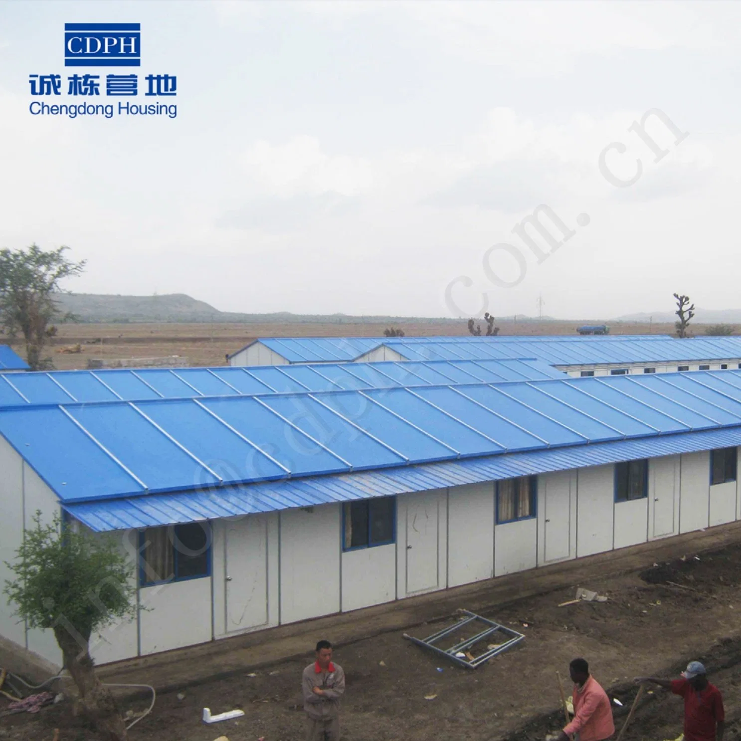 Water-Proof Light Steel Structure Prefabricated House with Simple Design and Installation