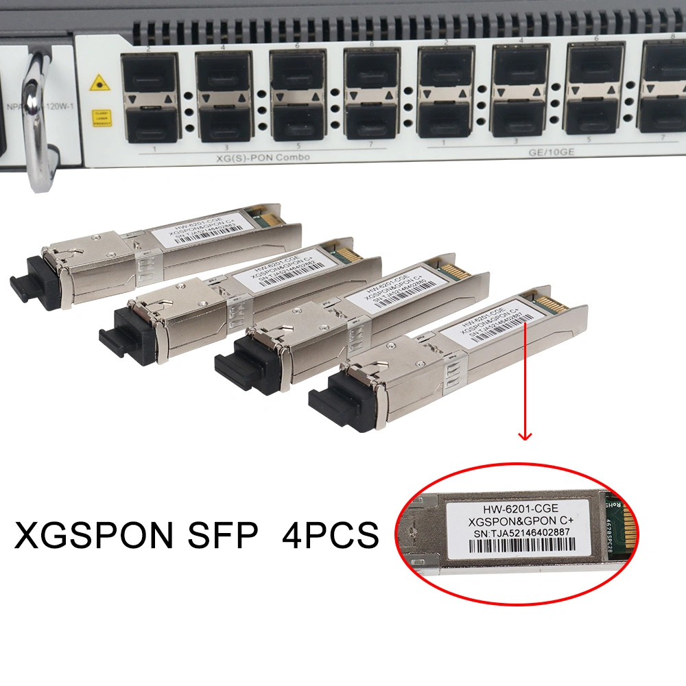 Xgspon Olt 8 Ports with Gpon/Xgpon/Xgspon Three Modes FTTH Olt