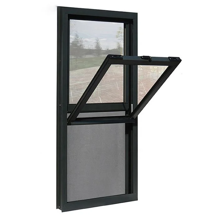 American Style Villa Replacement Awing Windows Double Single Hung Hurricane Proof Window Double Single Hung Window