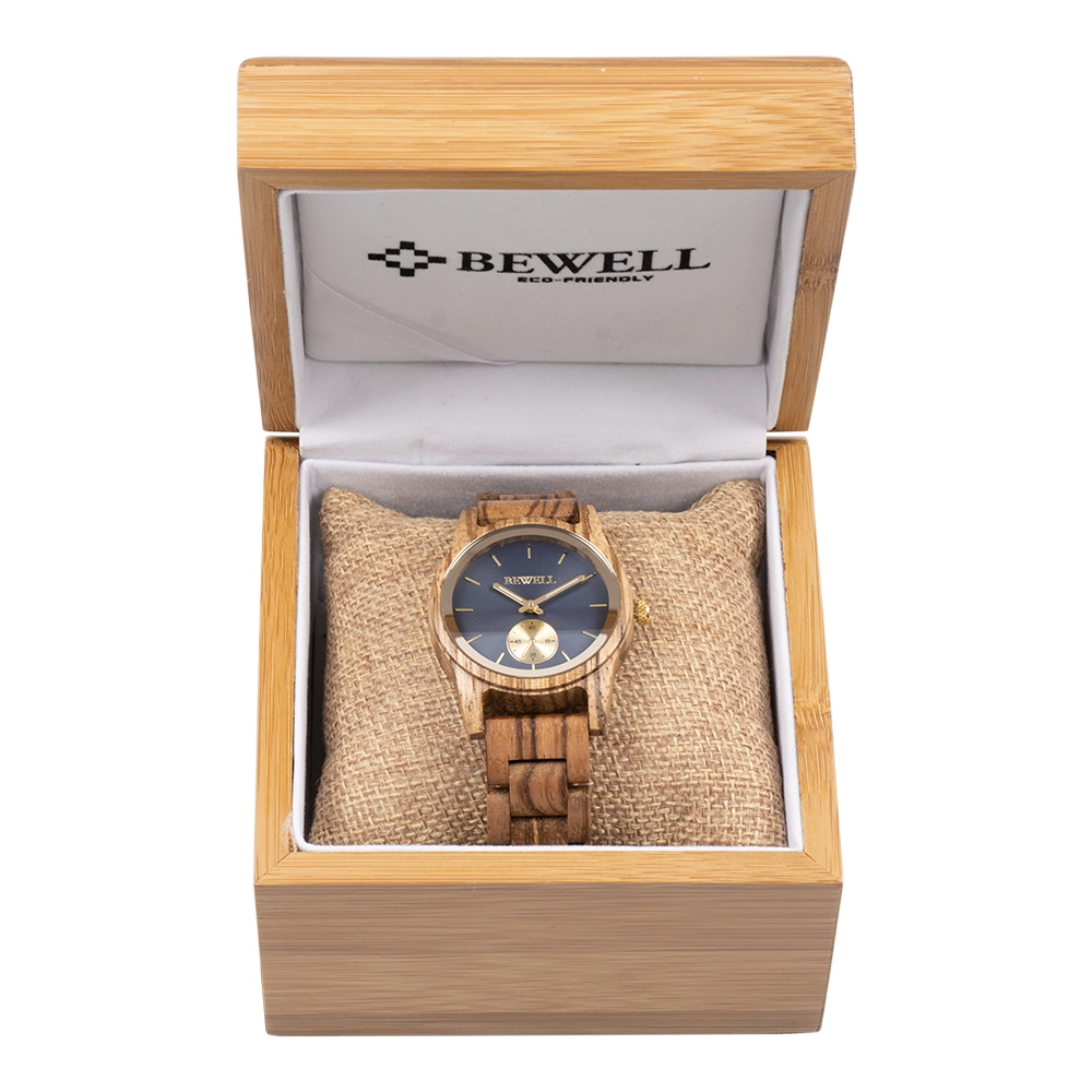 Luxury Bewell Ladies Wrist Watch Custom Wooden Watch with Private Label for Women Relogio Masculino