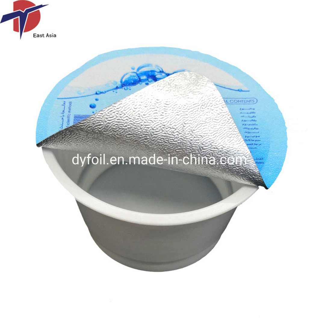 Vivid Printed Plastic Cup with Aluminum Foil Lid