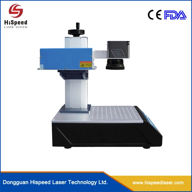 Semiconductor Cold Process Desktop Mini UV Laser Marking Machine for Industry Glass