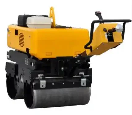 820kg Walk-Behind Mini Double Drum Compact Roller Fs34