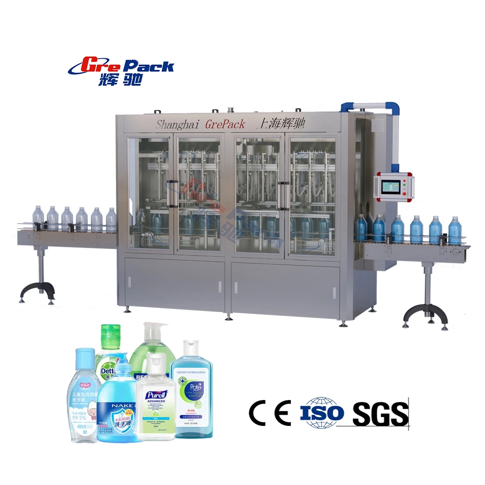 Pneumatic Filler Liquid Filling Equipment for Cosmetic/Pharmaceutical/Food