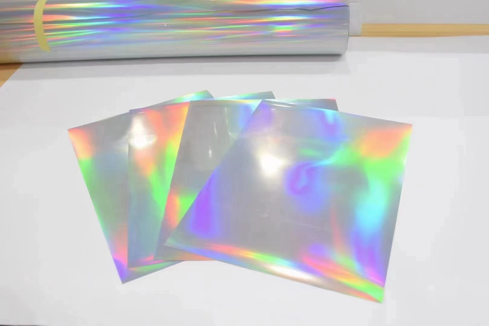 Eco-Solvent Printable Holographic Self Adhesive Vinyl Laser Adhesive Holographic Vinyl Sticker with Stronger Glue