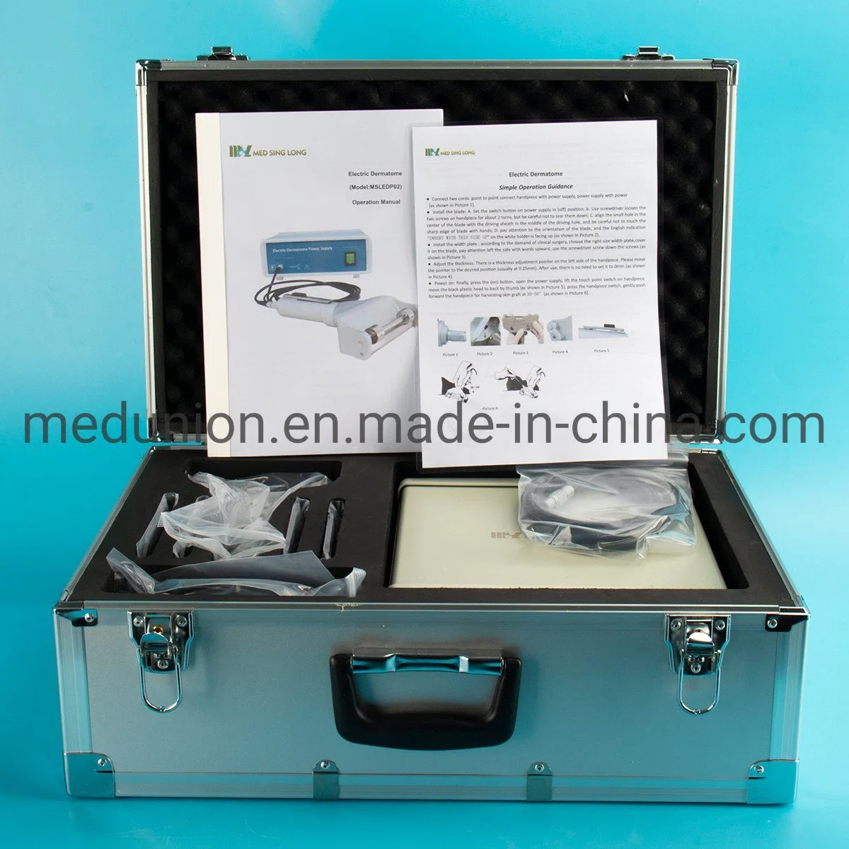 Surgical Equipment Burn Skin Graft Electric Dermatome Msledp02