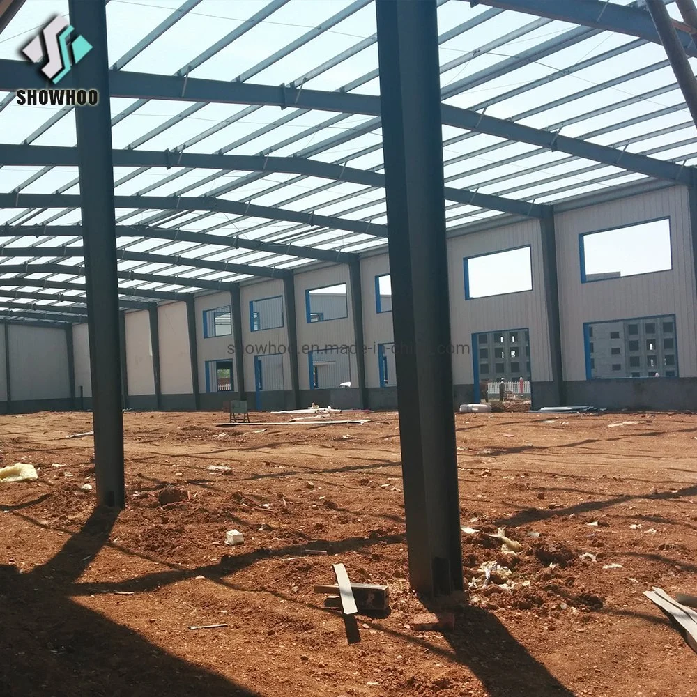 Gable Frame Construction Design Metal Steel Structure Building Warehouse