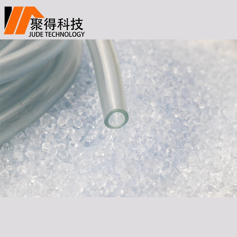 Transparent Soft Clear Flexible PVC Granules Compoound Raw Material for Garden Hose