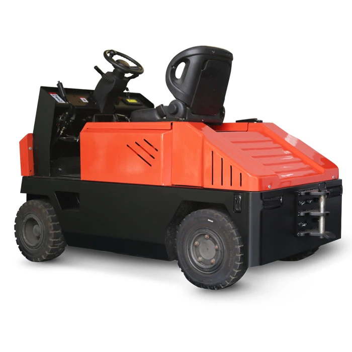 10ton Mini Electric Tractor with Maintenance-Free Battery Vlift Stable Heavy-Duty Tractor