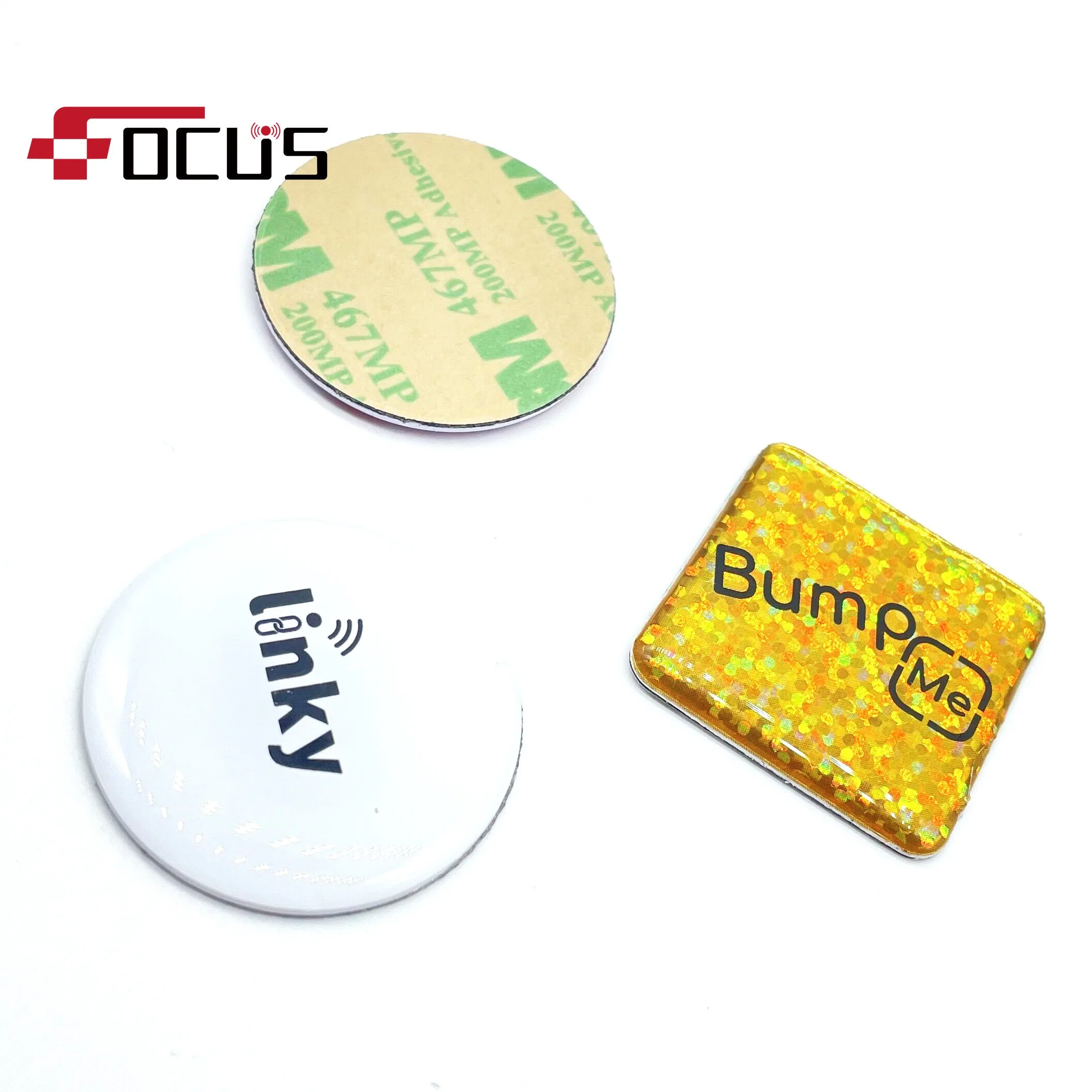 High quality/High cost performance  RFID Keyfob Smart Epoxy Sticker Anti Metal NFC Tag